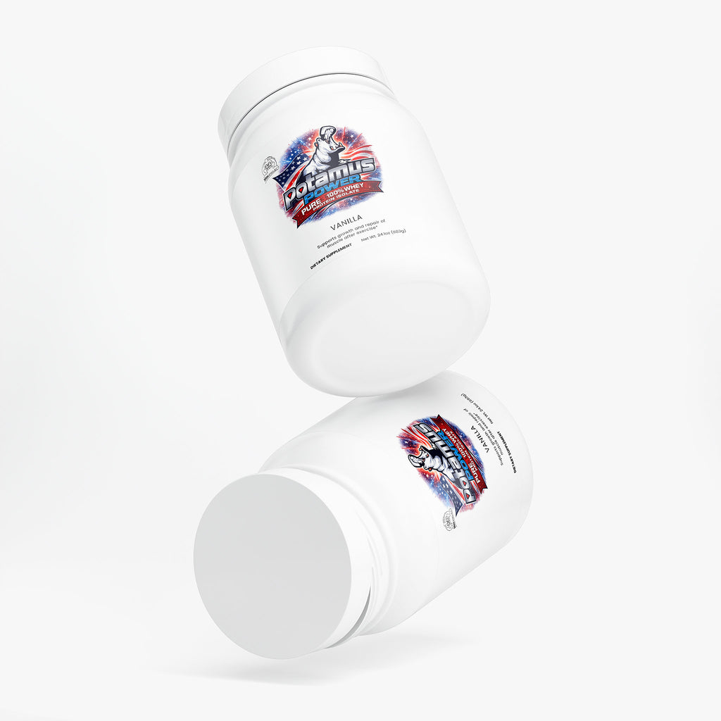 'Potamus Power Pure3 100% Whey Protein Isolate (Vanilla)