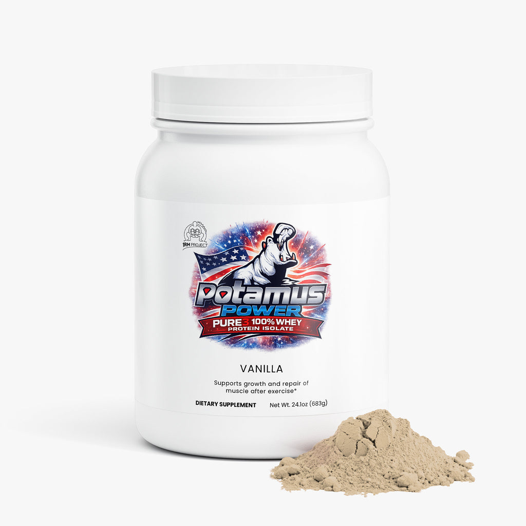 'Potamus Power Pure3 100% Whey Protein Isolate (Vanilla)