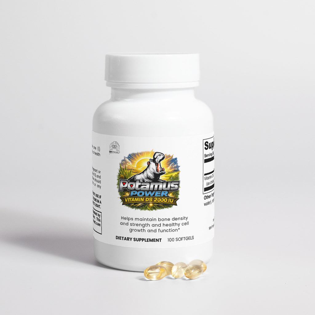 Vitamin D3 2,000 IU by 'Potamus Power