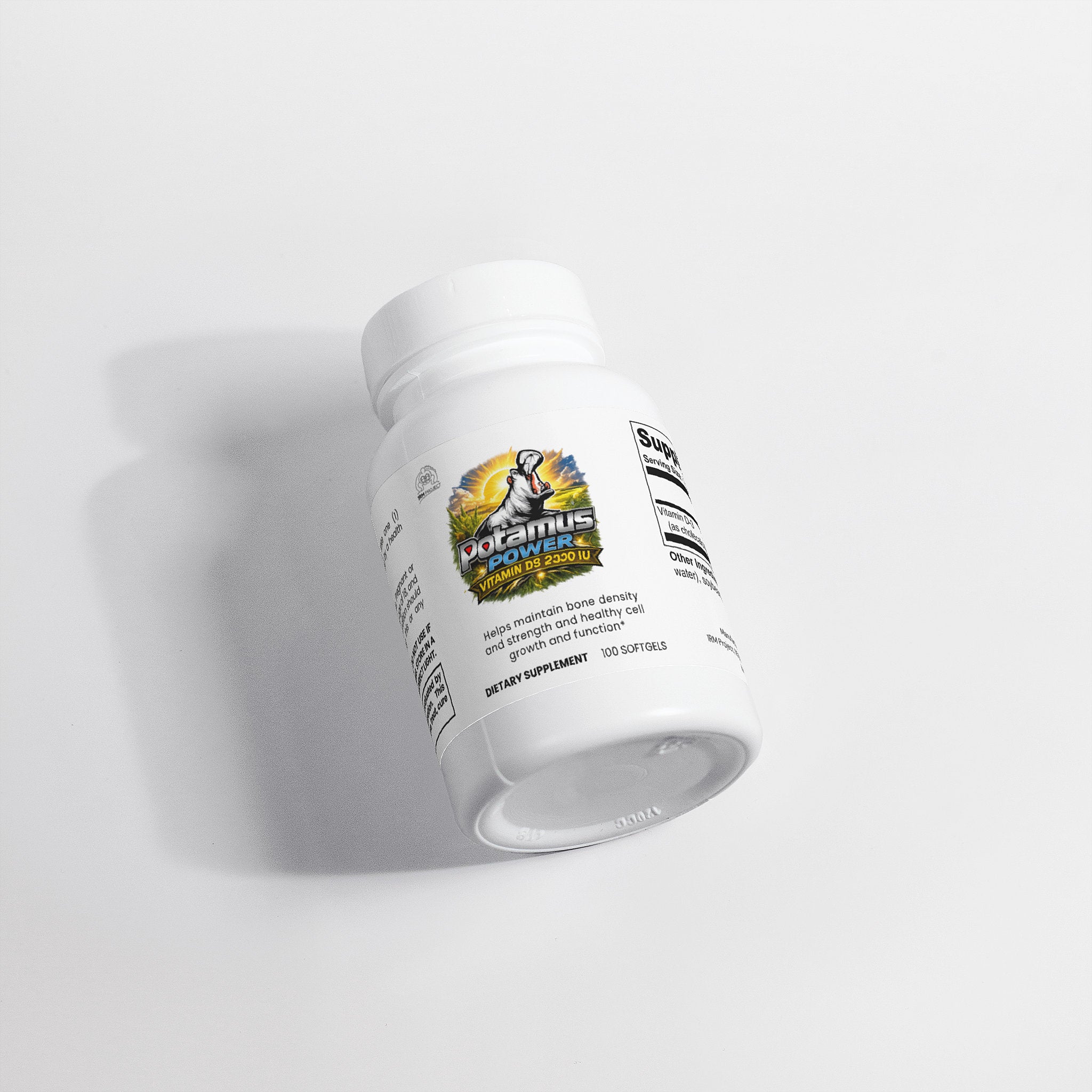 Vitamin D3 2,000 IU by 'Potamus Power
