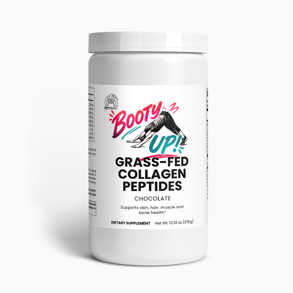 Booty Up Grass-Fed Collagen Peptides Powder (Chocolate)
