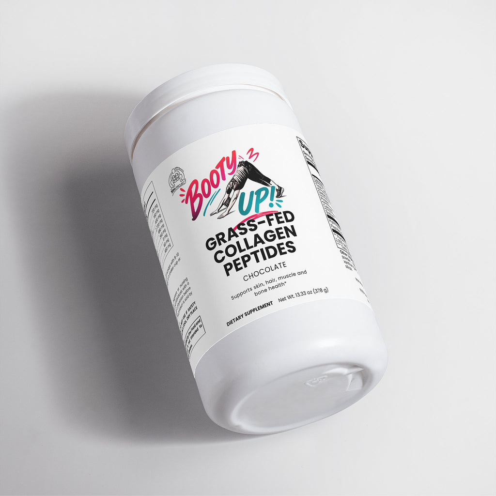 Booty Up Grass-Fed Collagen Peptides Powder (Chocolate)
