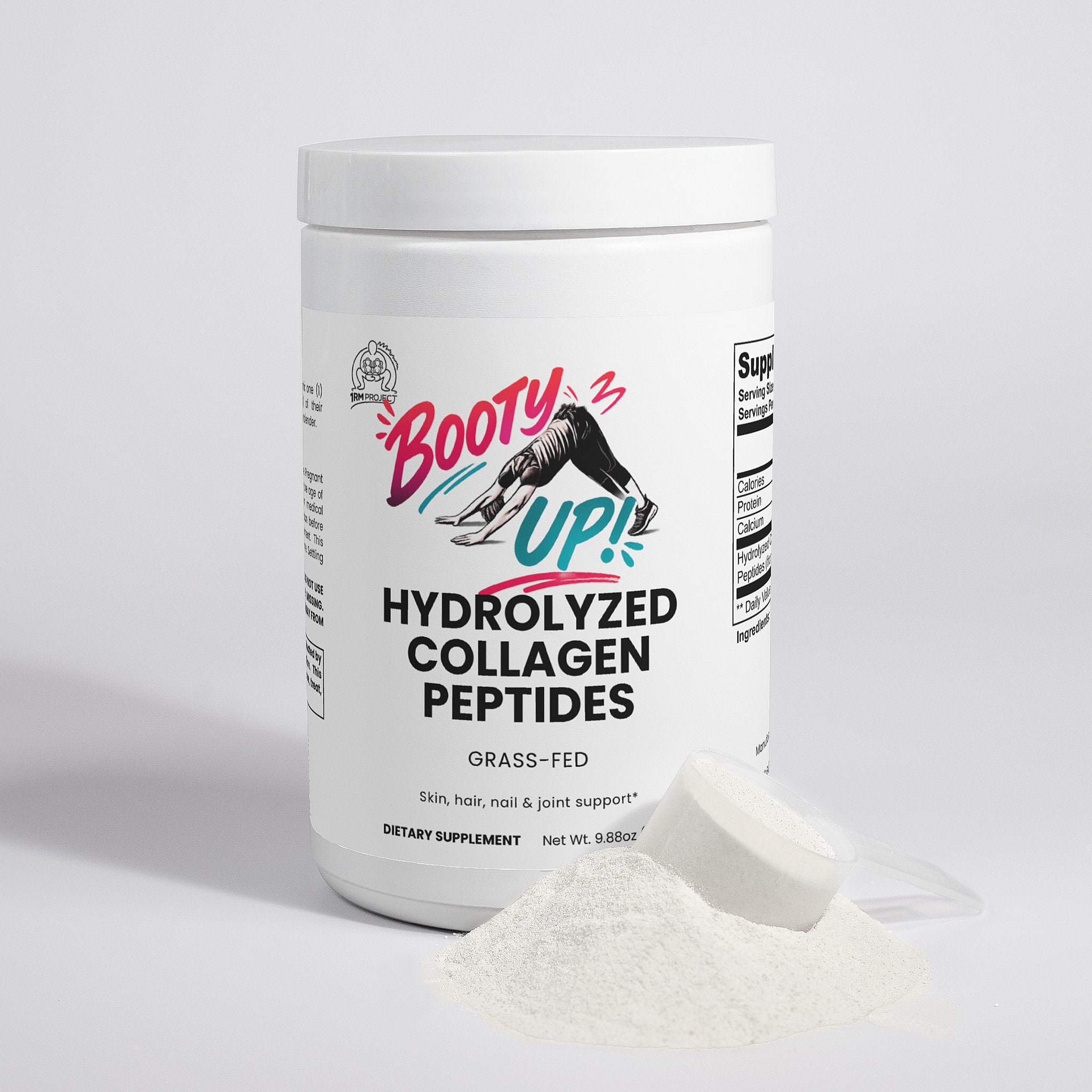 Booty Up Grass-Fed Hydrolyzed Collagen Peptides