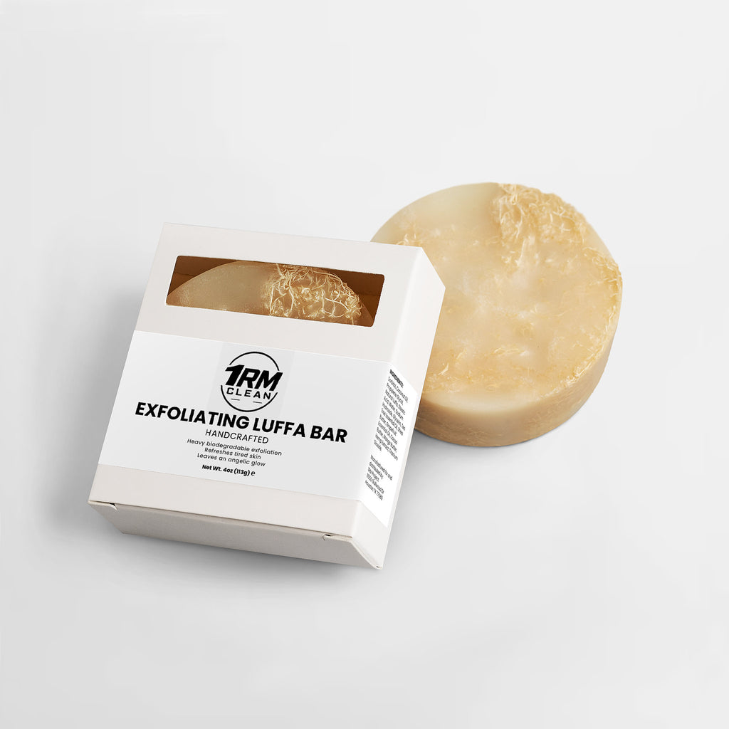 1RM Clean Exfoliating Luffa Bar