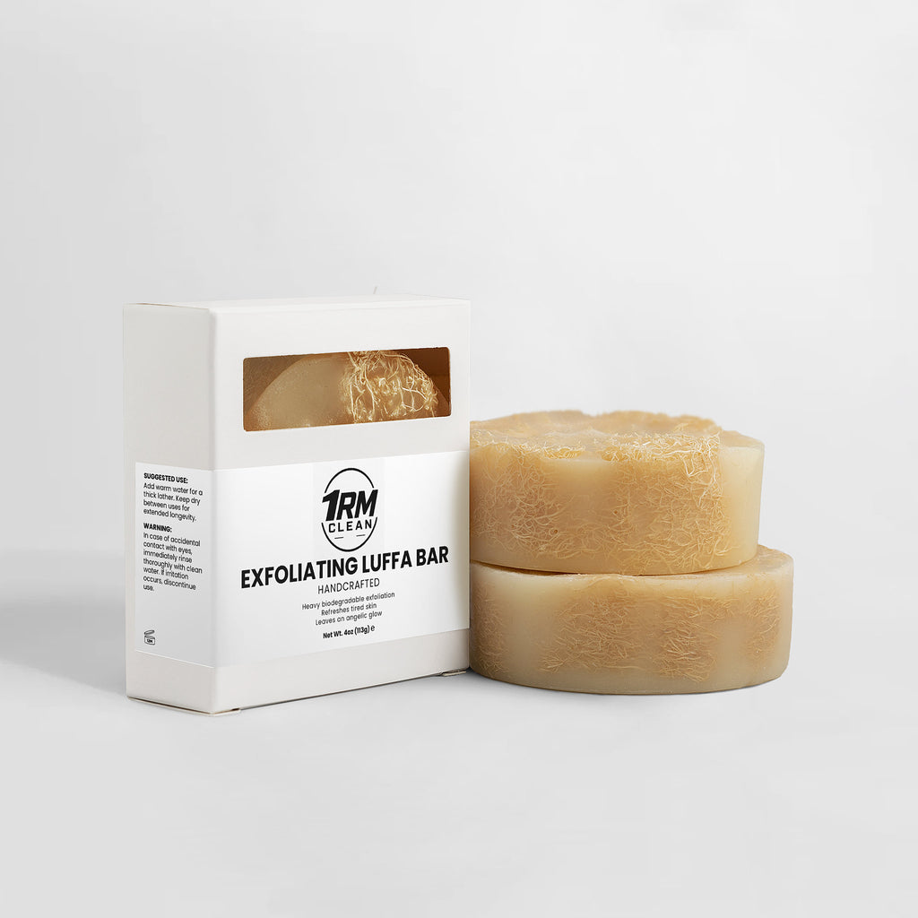 1RM Clean Exfoliating Luffa Bar