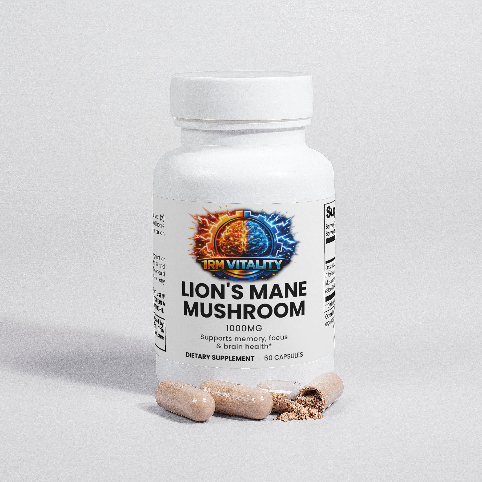1RM Vitality Lion's Mane Mushroom