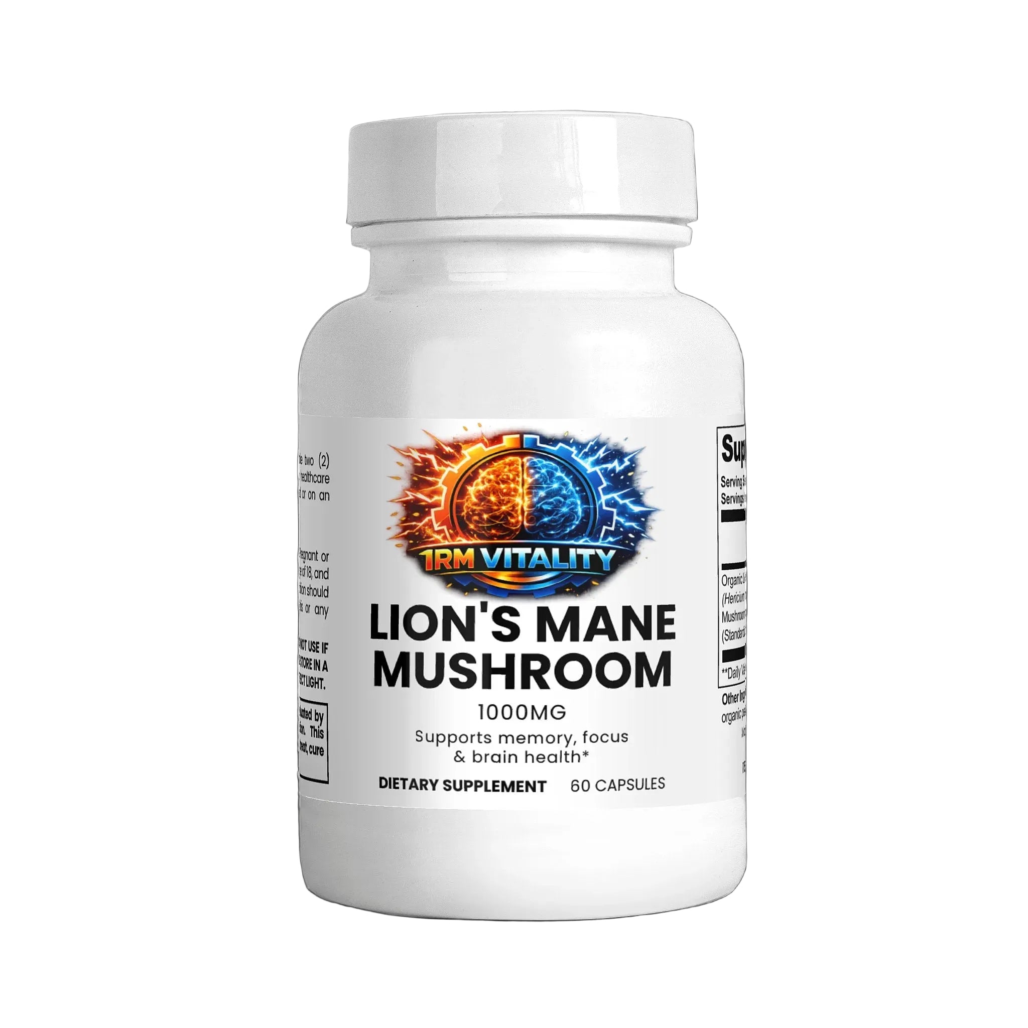 1RM Vitality Lion's Mane Mushroom