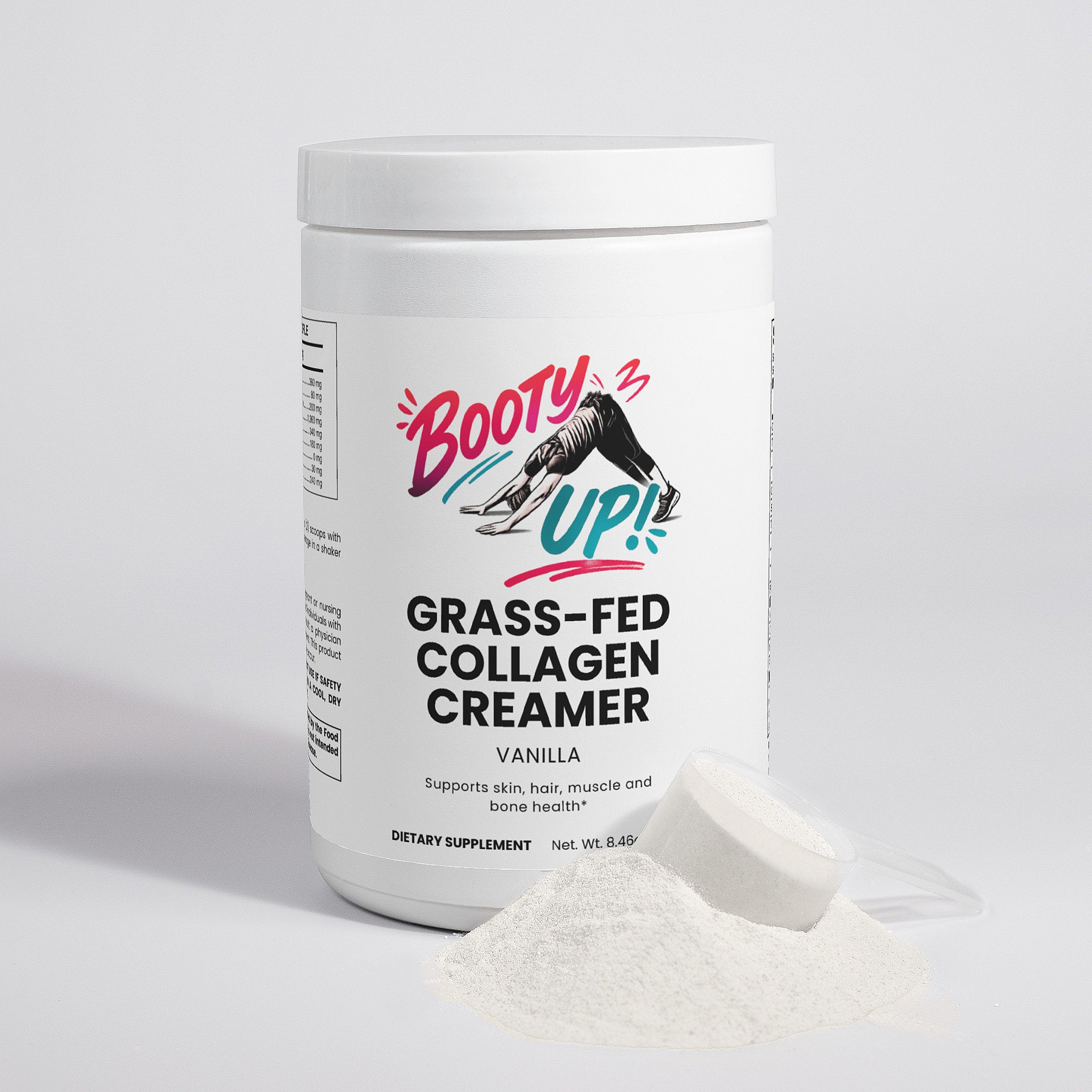 Booty Up! Grass-Fed Collagen Creamer (Vanilla)