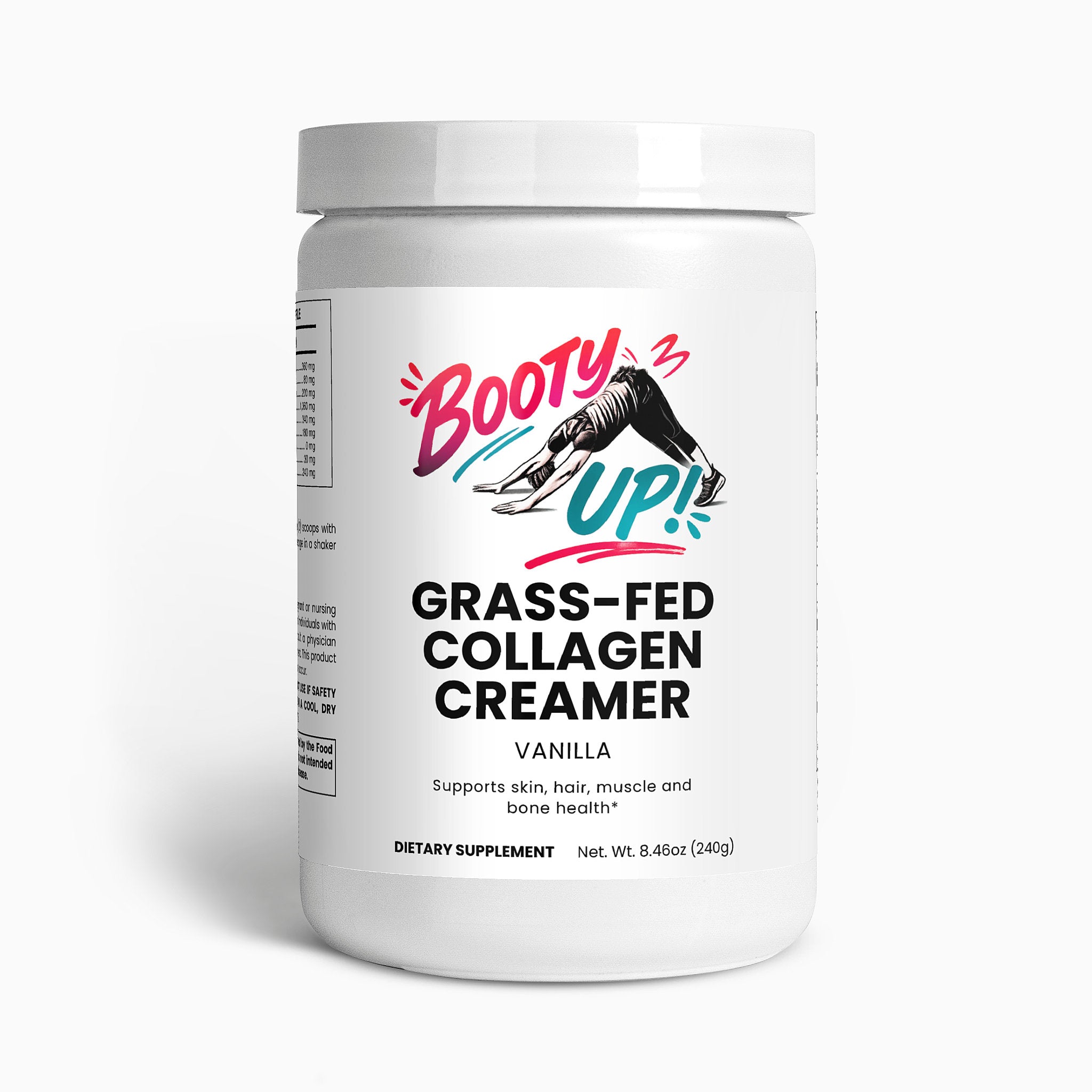 Booty Up! Grass-Fed Collagen Creamer (Vanilla)