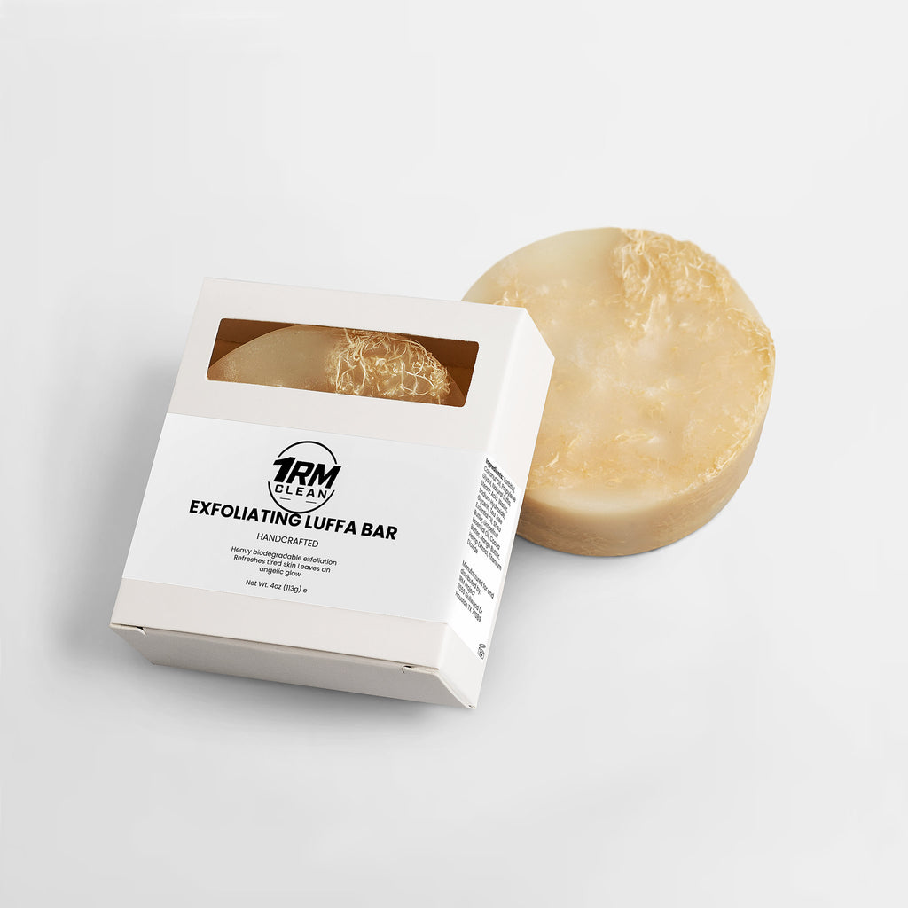 1RM Clean Exfoliating Luffa Bar