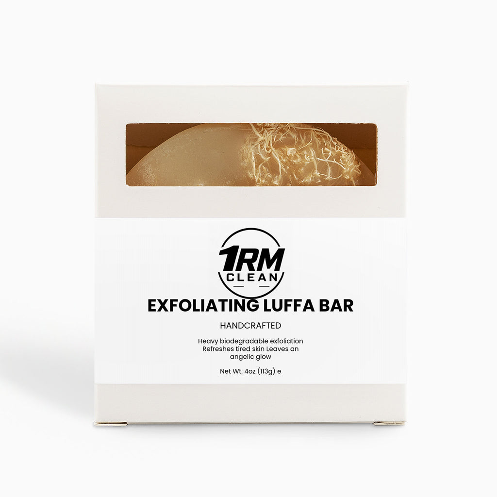 1RM Clean Exfoliating Luffa Bar